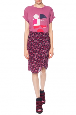 T-shirt z nadrukowanym logo, zdjęcie 2 T-shirt z nadrukowanym logo od Isabel Marant Etoile